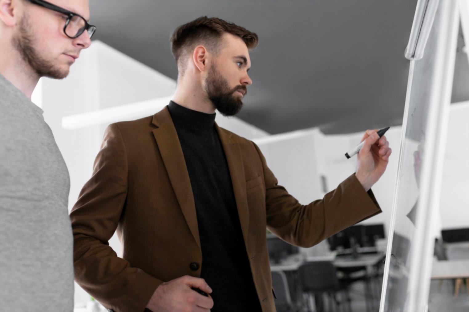 Espace de collaboration moderne pour équipes financières